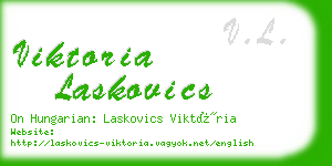 viktoria laskovics business card